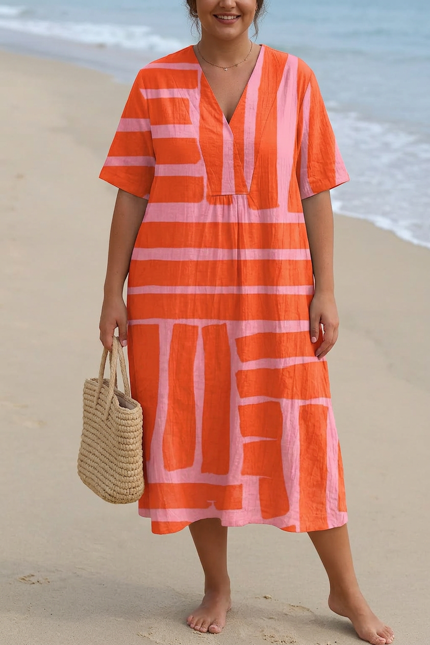 Klara - Printed Summer Breeze Dress