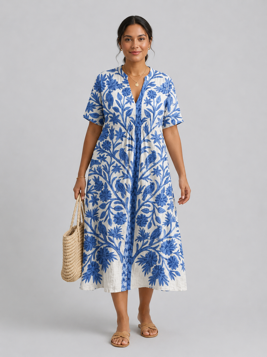 Anouk - Vintage Floral Dress