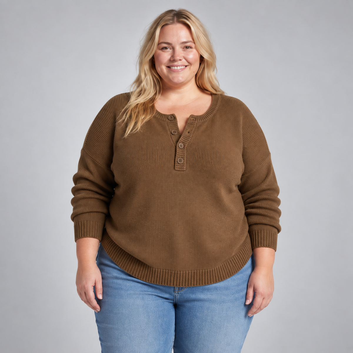 Harper Lane | Calm Button-Up Jumper