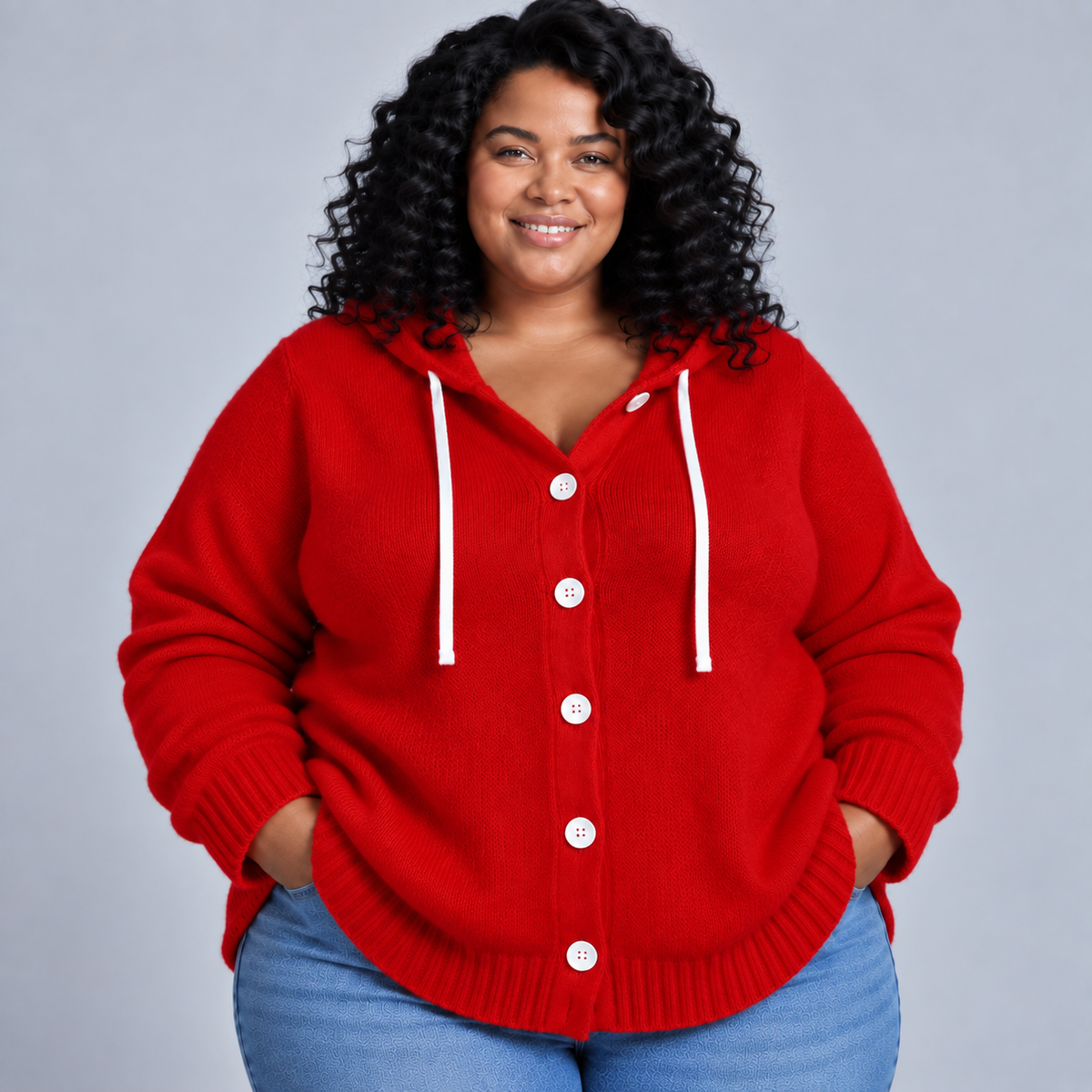 Charlotte | Soft-Knit Button Cardigan