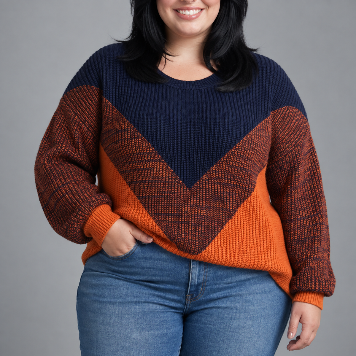 Seraphine | Color Block Pullover