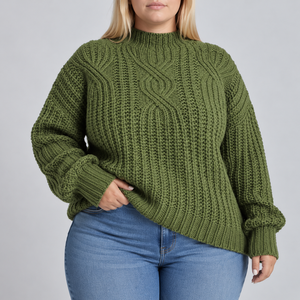 Clara | Cable-Knit Pullover Sweater