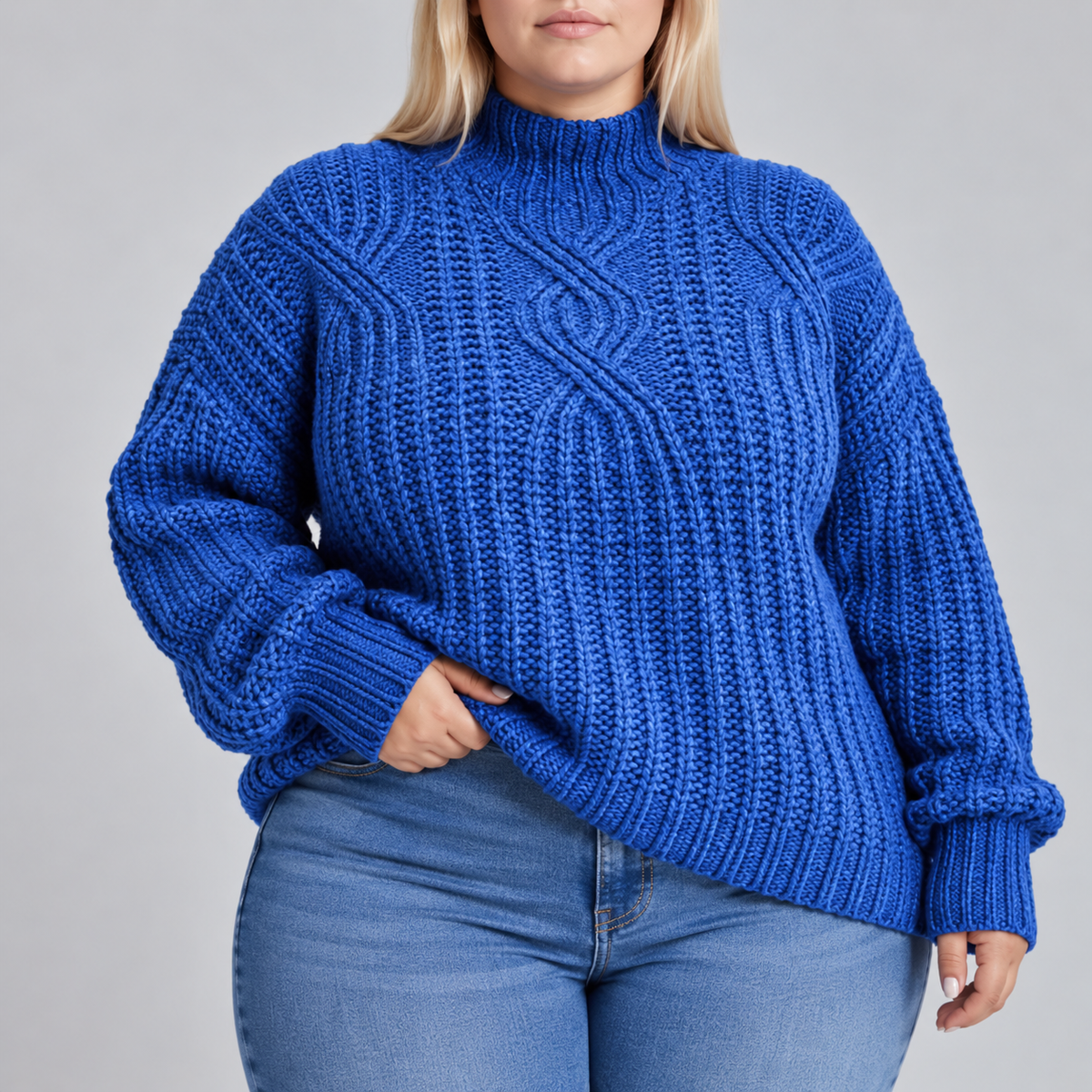 Clara | Cable-Knit Pullover Sweater