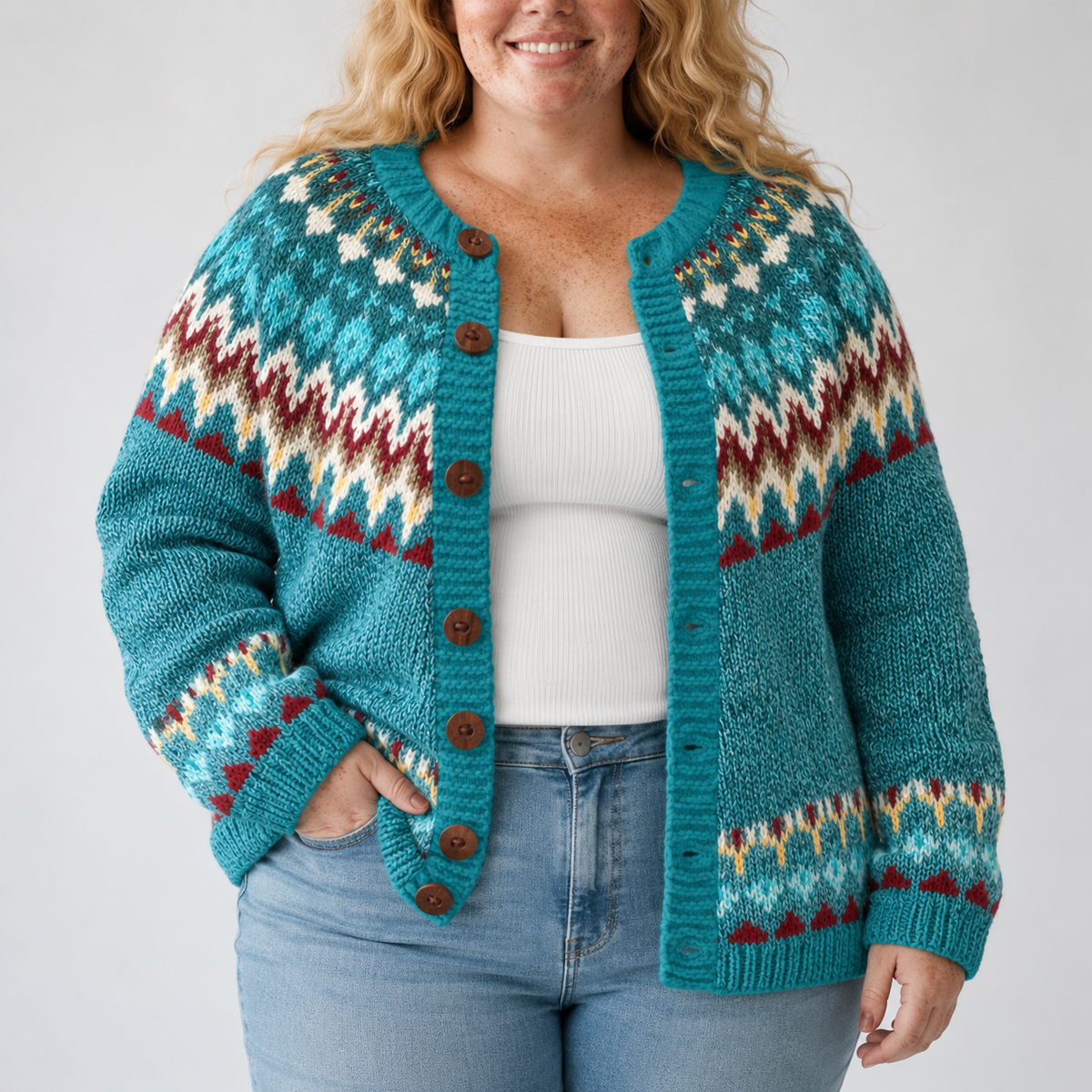 Serenity | Vintage Icelandic Cardigan