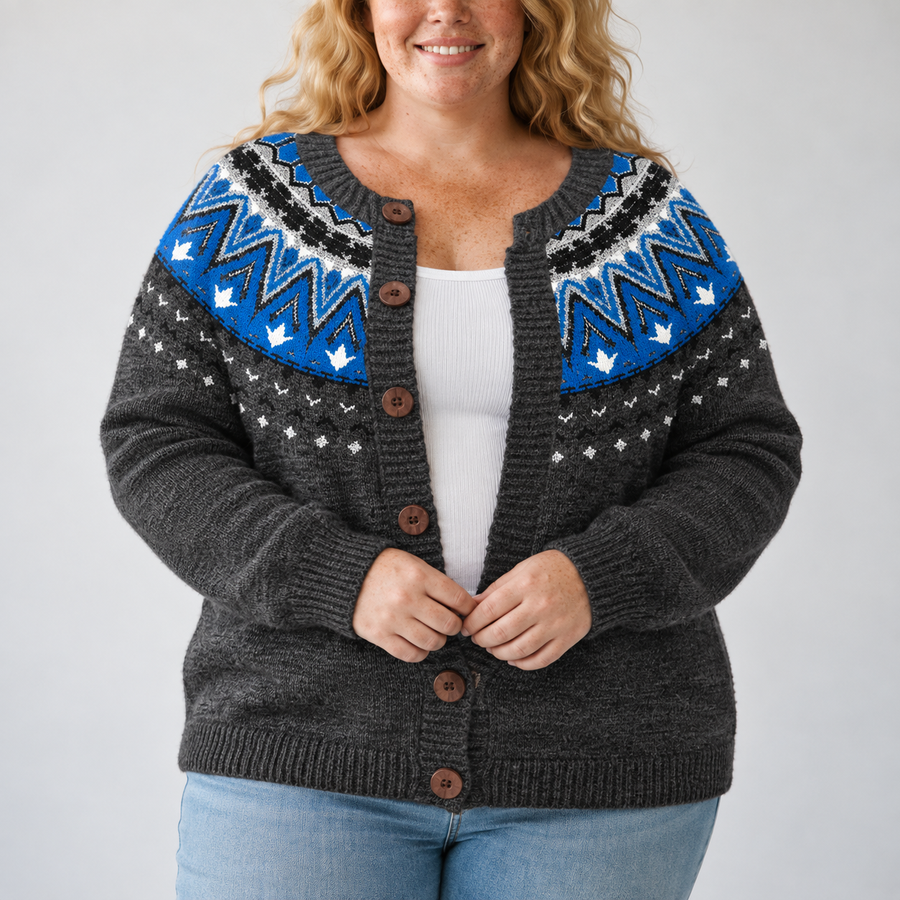 Jade | Vintage Icelandic Cardigan