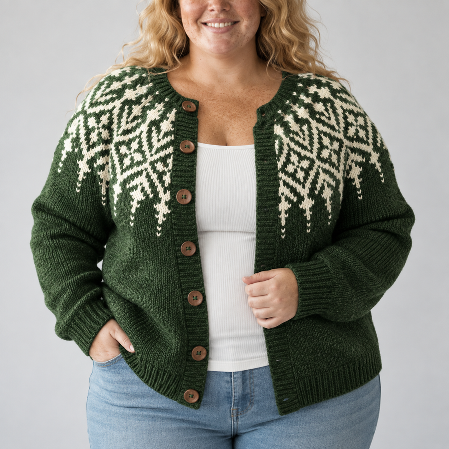 Brienne | Vintage Icelandic Cardigan