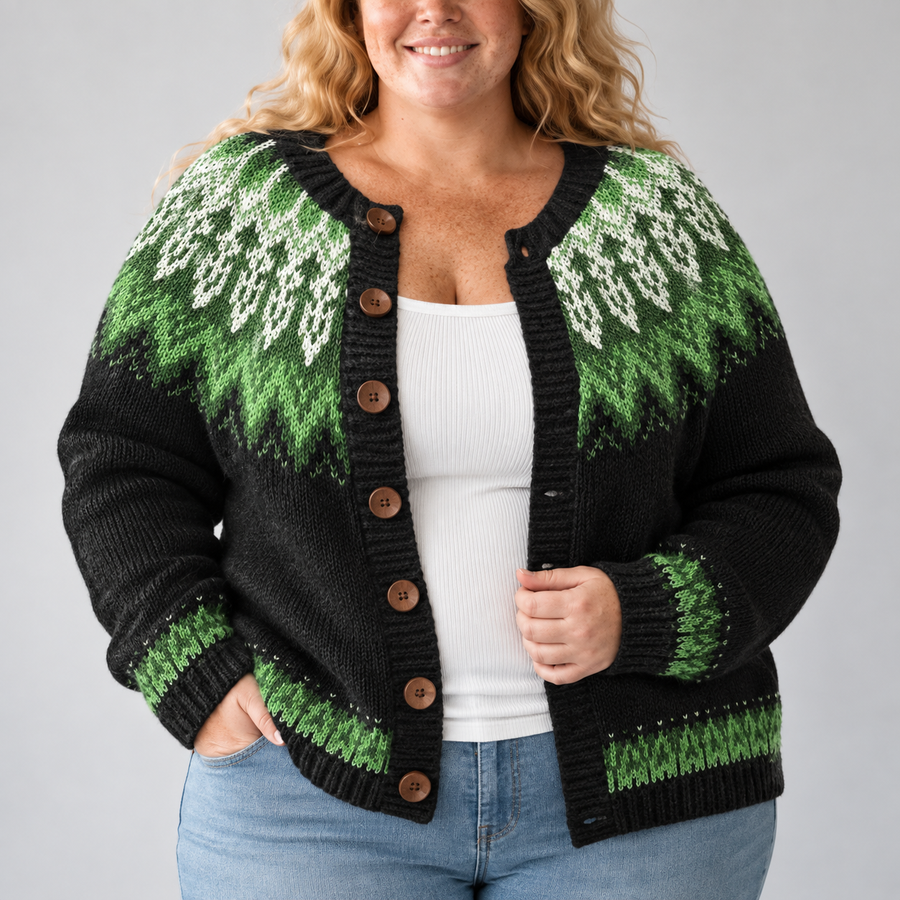 Sadie | Vintage Icelandic Cardigan