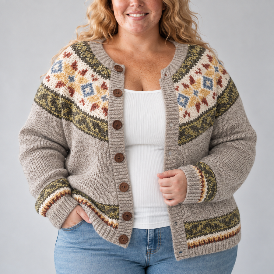 Autumn | Vintage Icelandic Cardigan