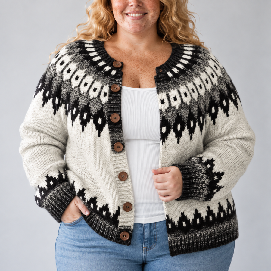 Alexa | Vintage Icelandic Cardigan