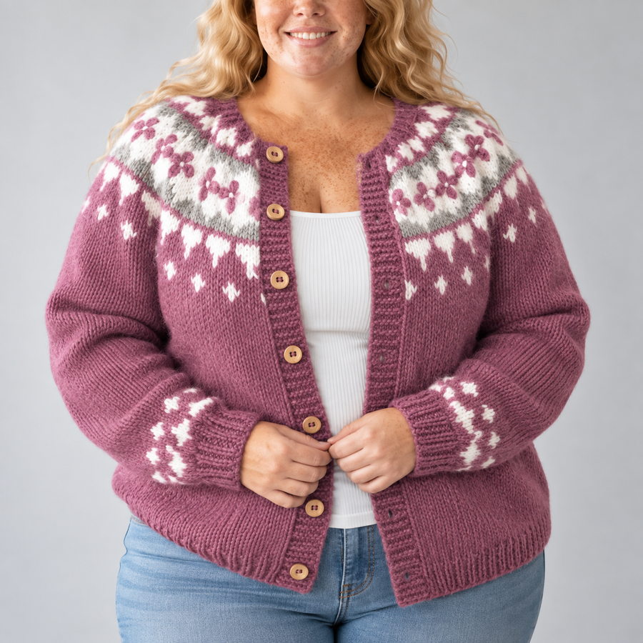 Maya | Vintage Icelandic Cardigan
