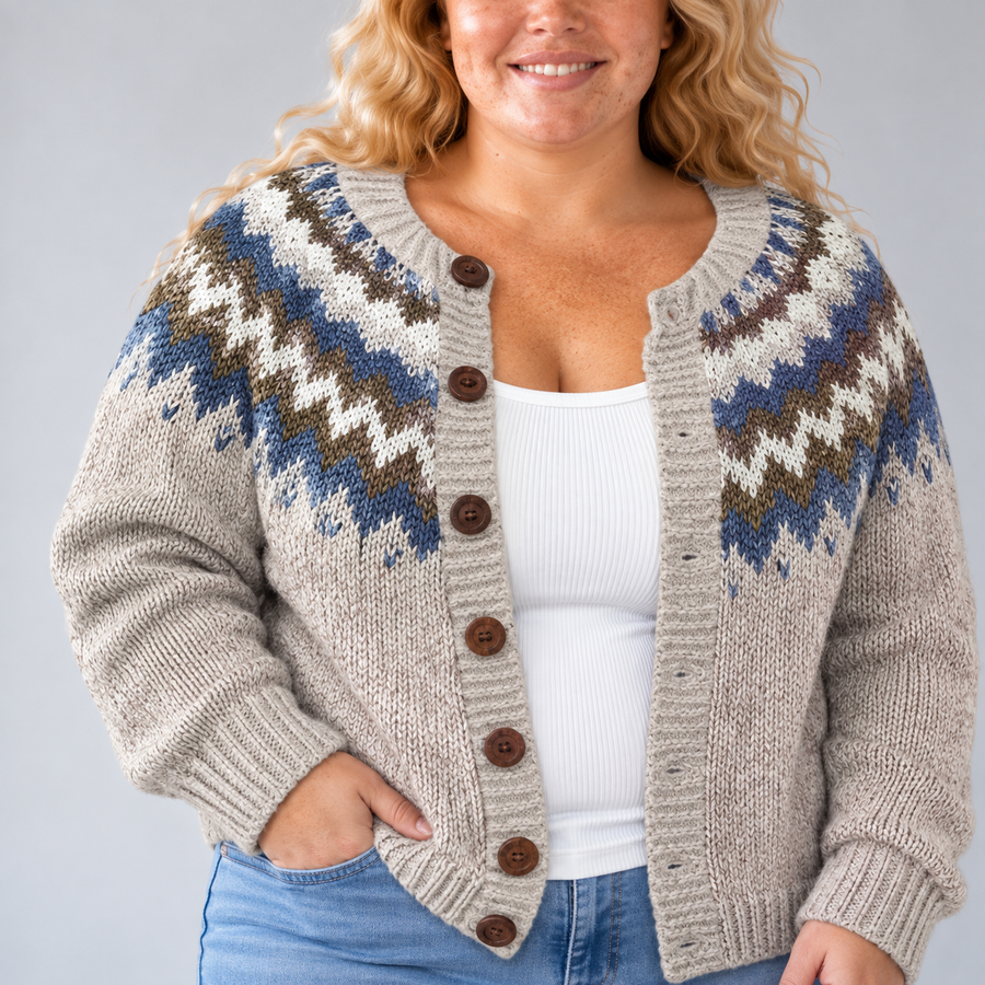 Peyton | Vintage Icelandic Cardigan