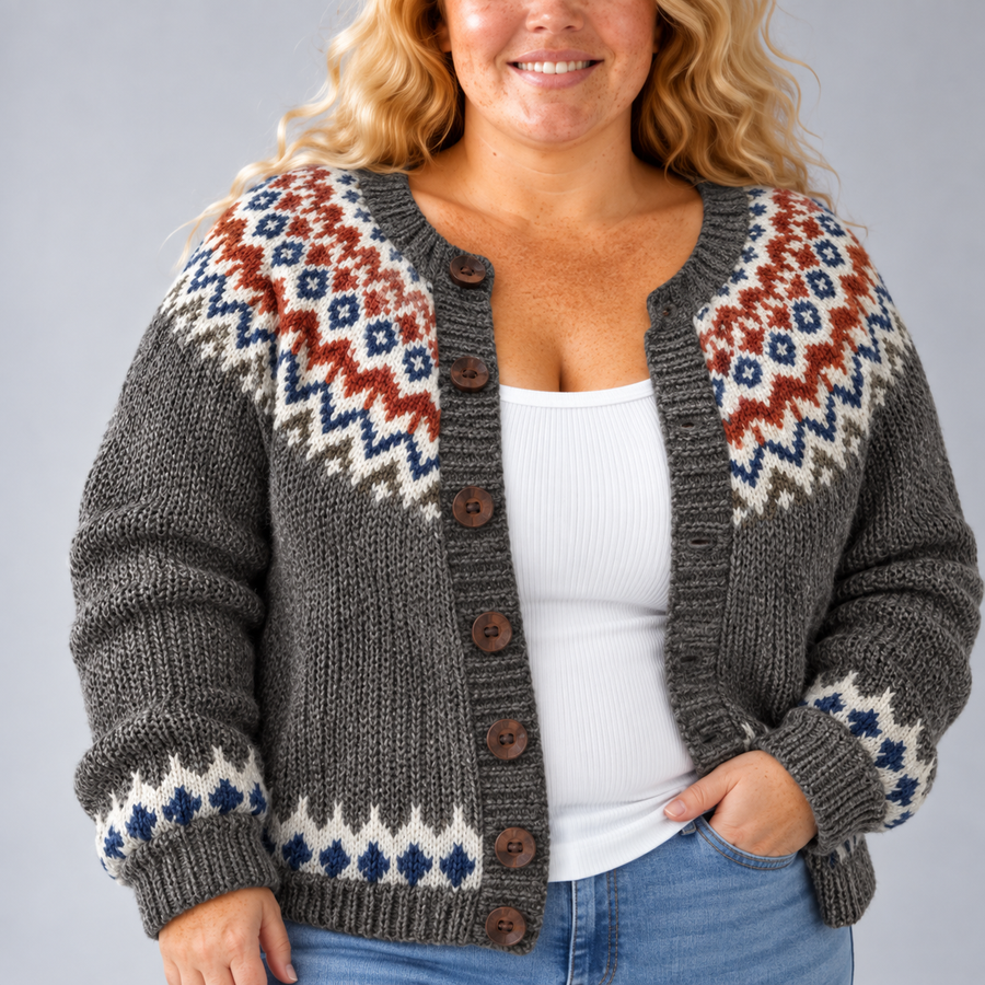 Gabriella | Vintage Icelandic Cardigan