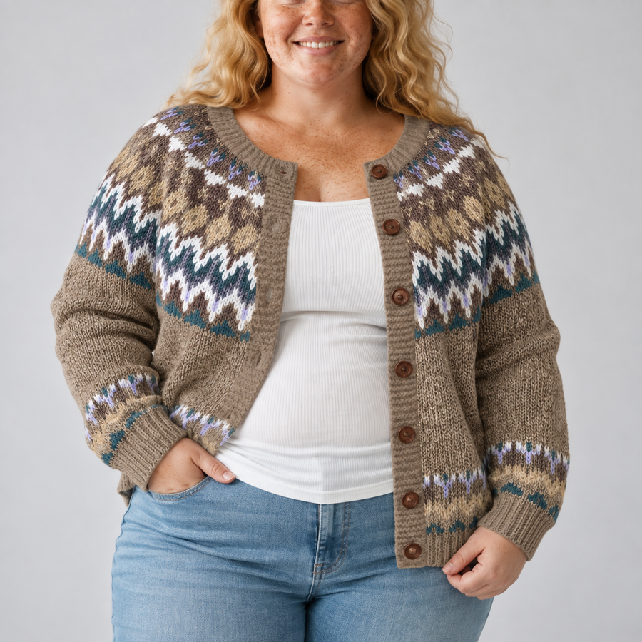 Cora | Vintage Icelandic Cardigan