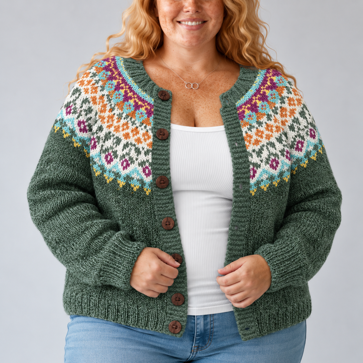 Alice | Vintage Icelandic Cardigan