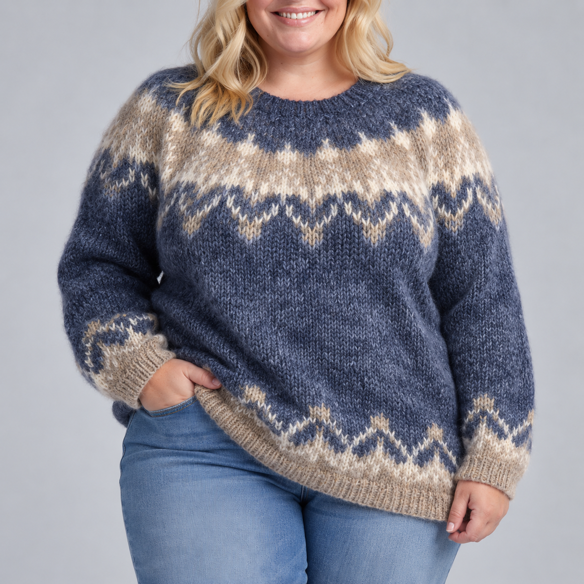 Eirwen | Fair Isle Knit Sweater