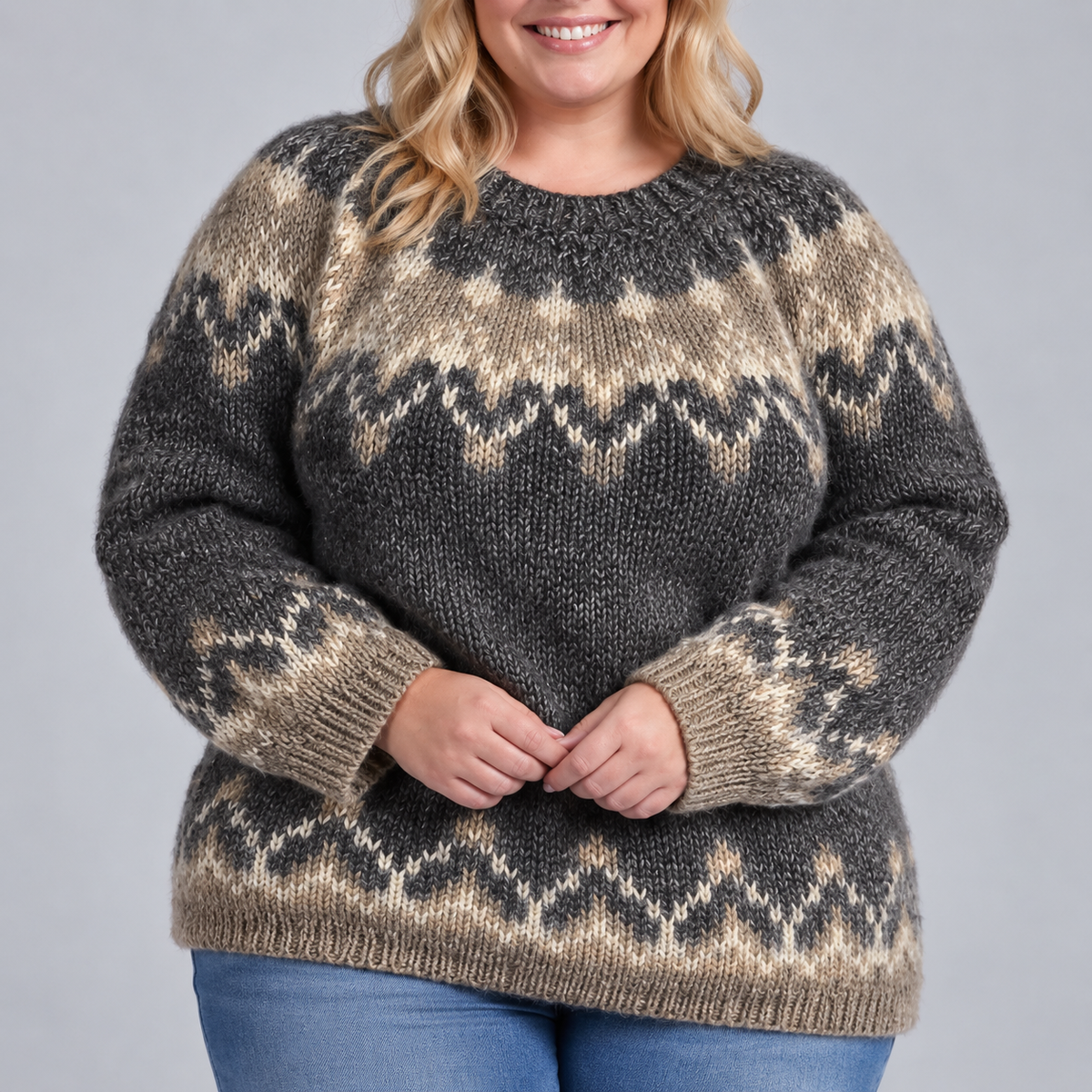 Eirwen | Fair Isle Knit Sweater