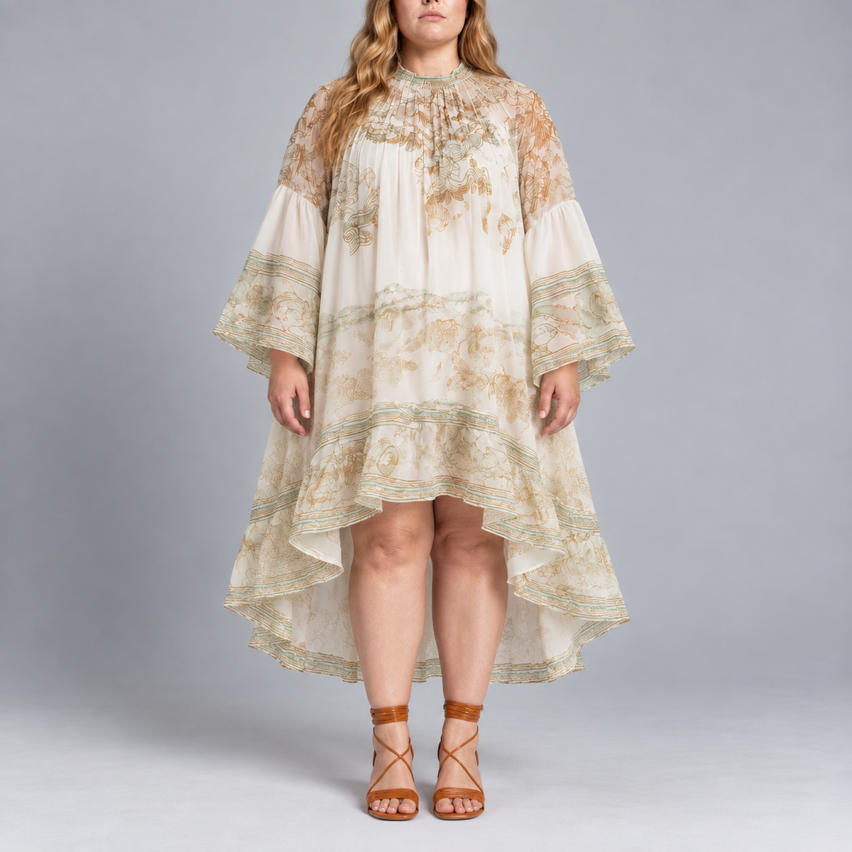 Mirabel | Ivory Boho Mini Dress