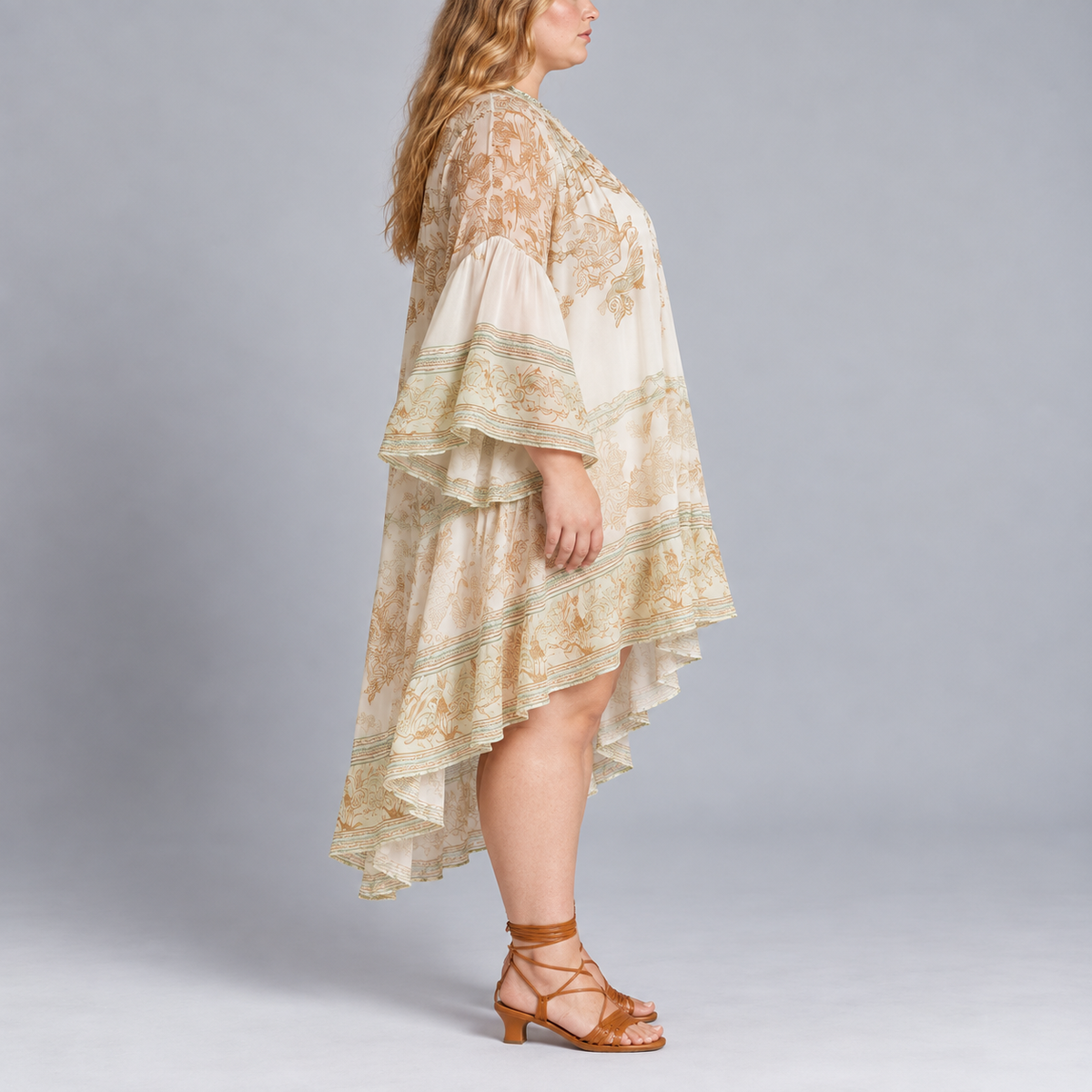 Mirabel | Ivory Boho Mini Dress
