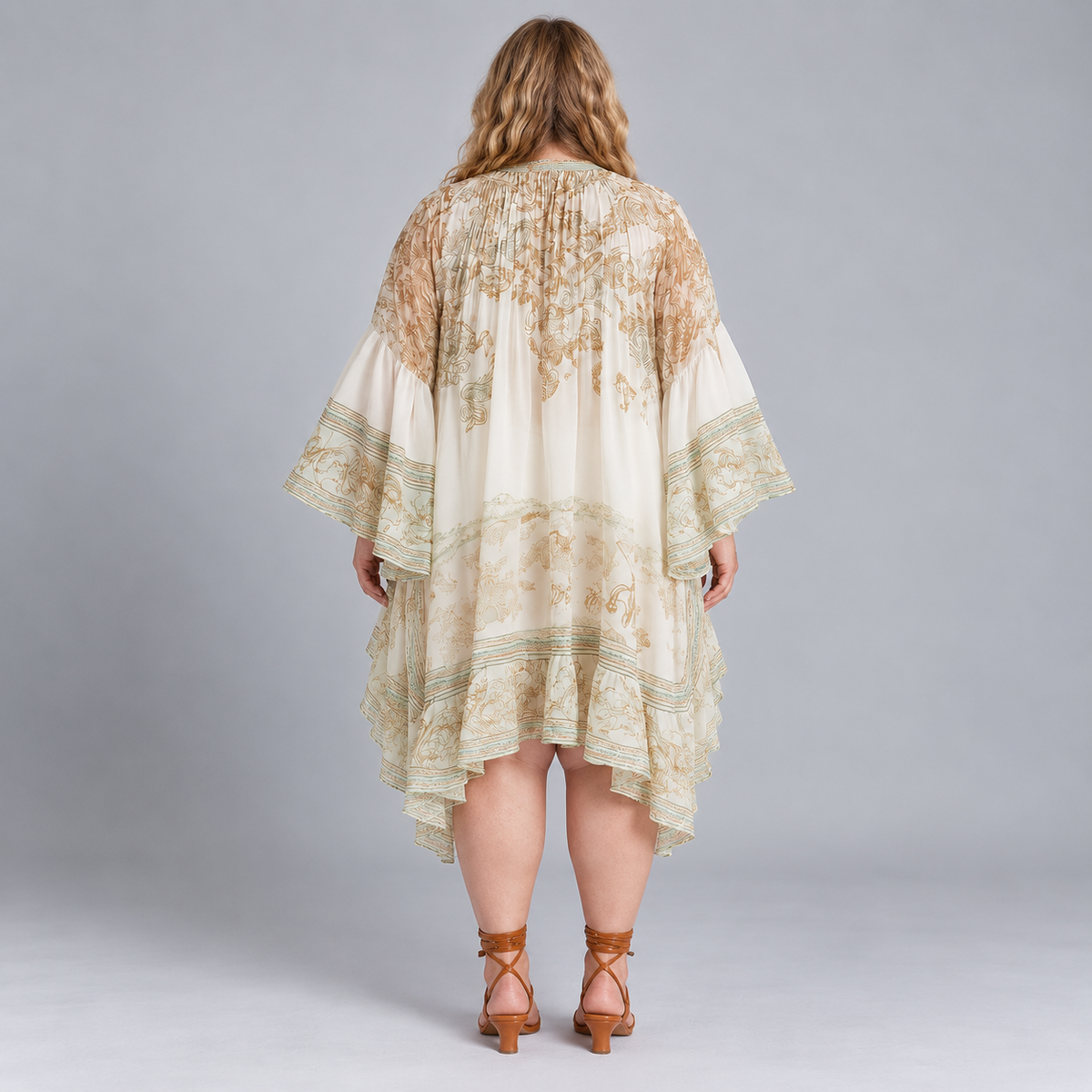 Mirabel | Ivory Boho Mini Dress