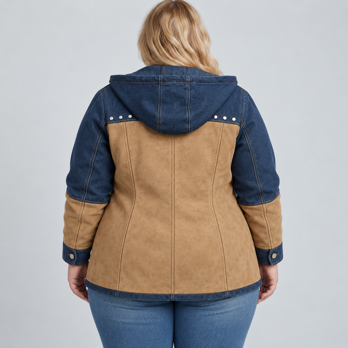 Fawnridge | Patchwork Hooded Jacket