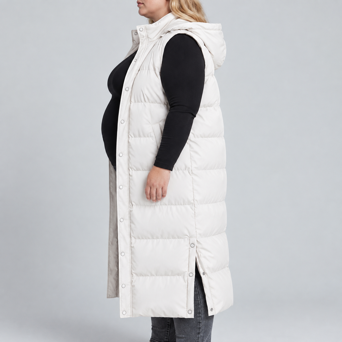 Marlowe | Maxi Hooded Puffer Vest
