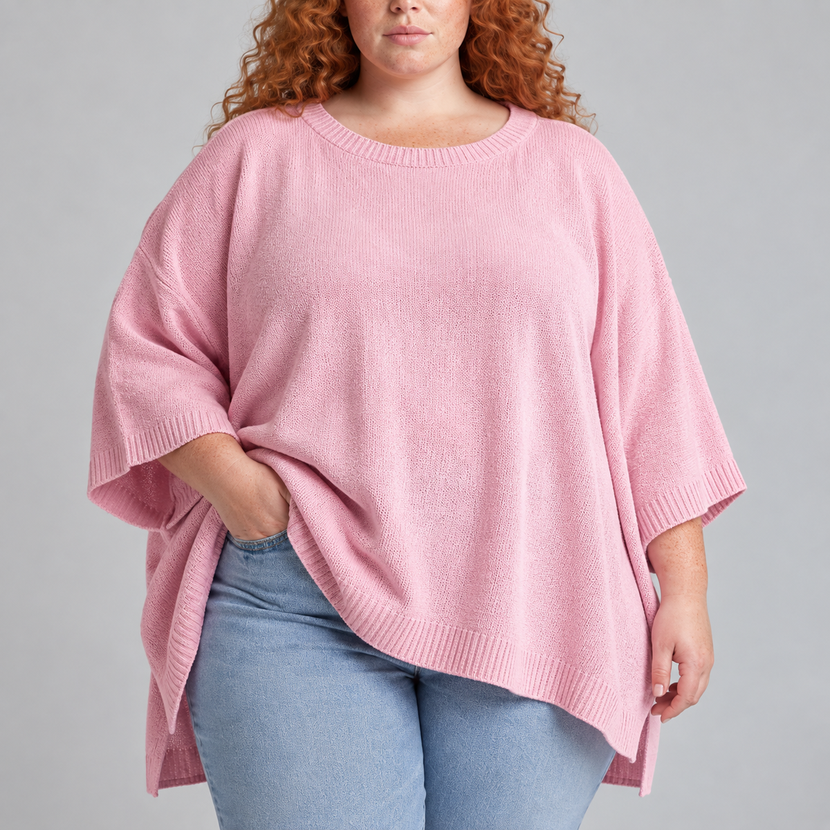 Soraya | Relaxed Cape Sweater