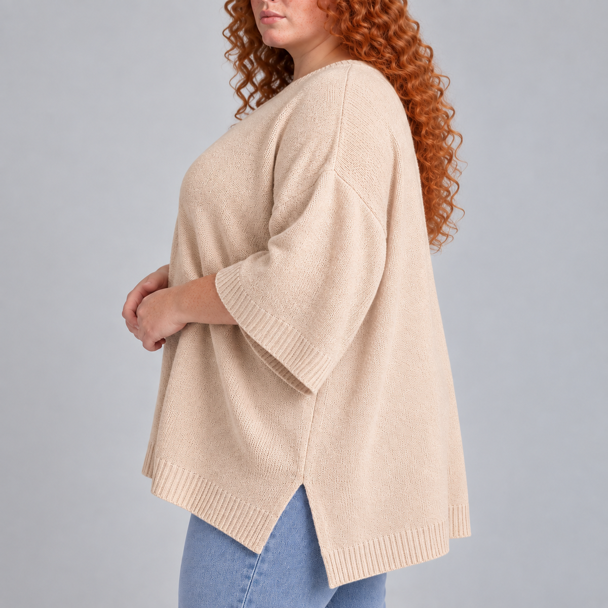 Soraya | Relaxed Cape Sweater