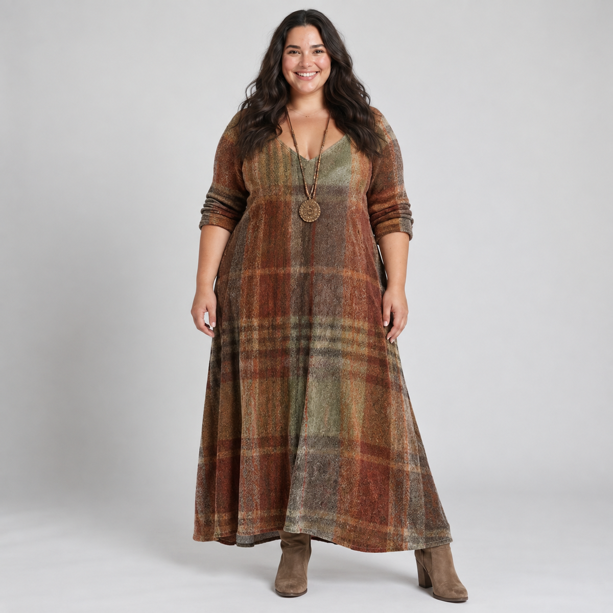 Phoebe - Easy Long Silhouette Dress