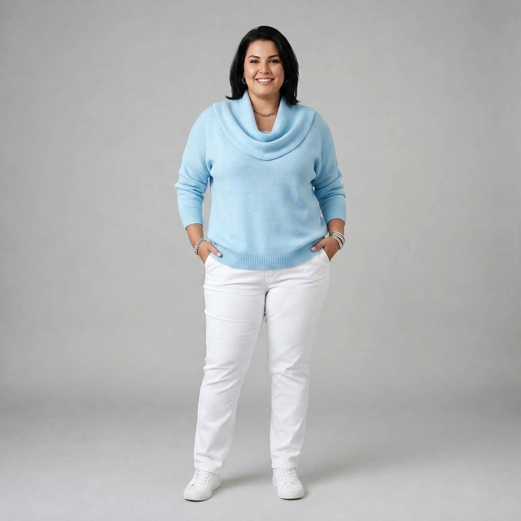Juliette | Cowl Neck Jumper