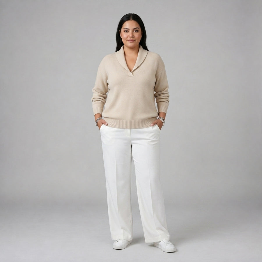 Antonine | V Neck Jumper