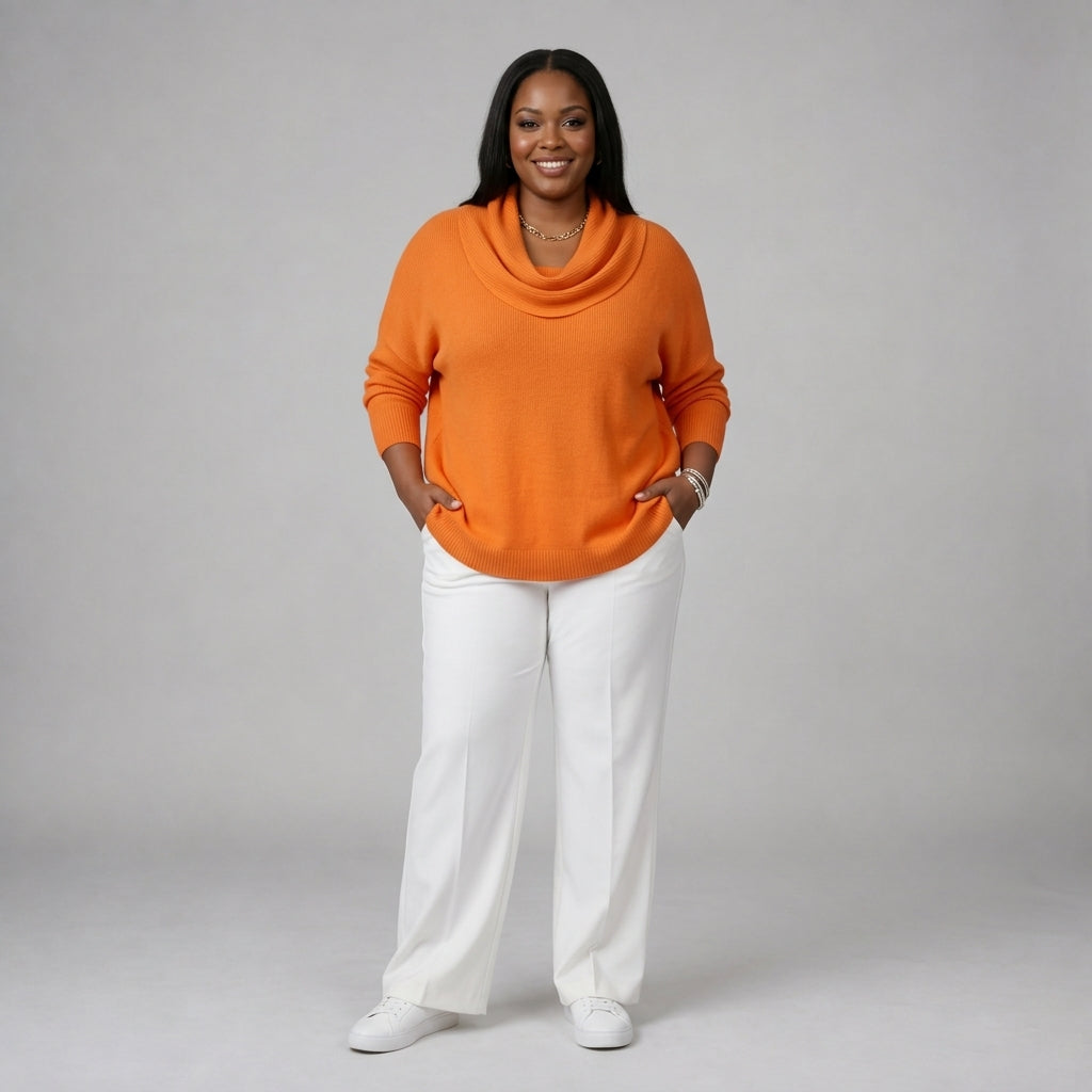 Juliette | Cowl Neck Jumper