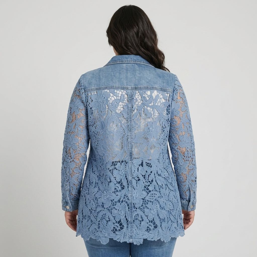 Lucille – Floral Lace Blazer