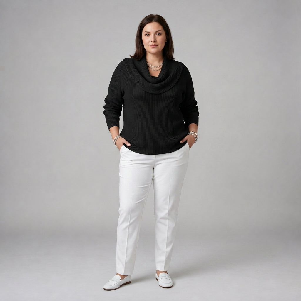 Juliette | Cowl Neck Jumper