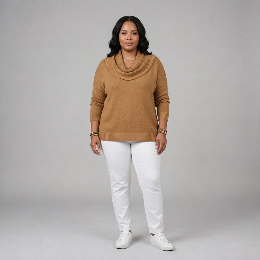 Juliette | Cowl Neck Jumper