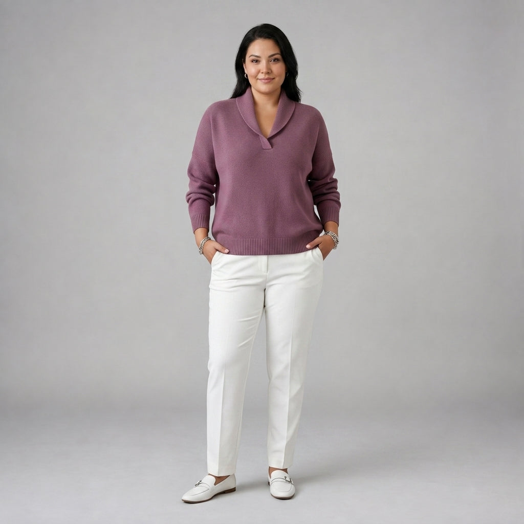 Antonine | V Neck Jumper