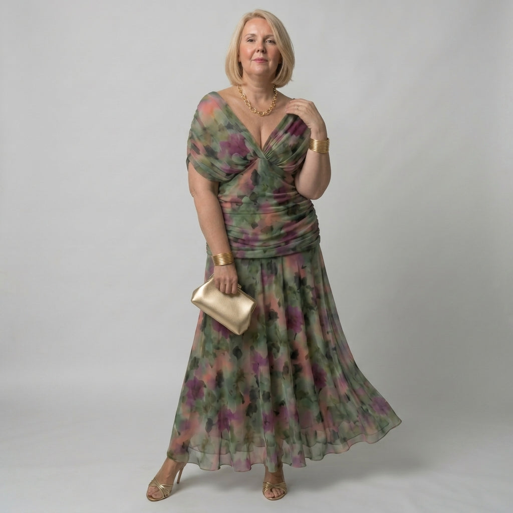 Calen | Off-Shoulder Midi Dress