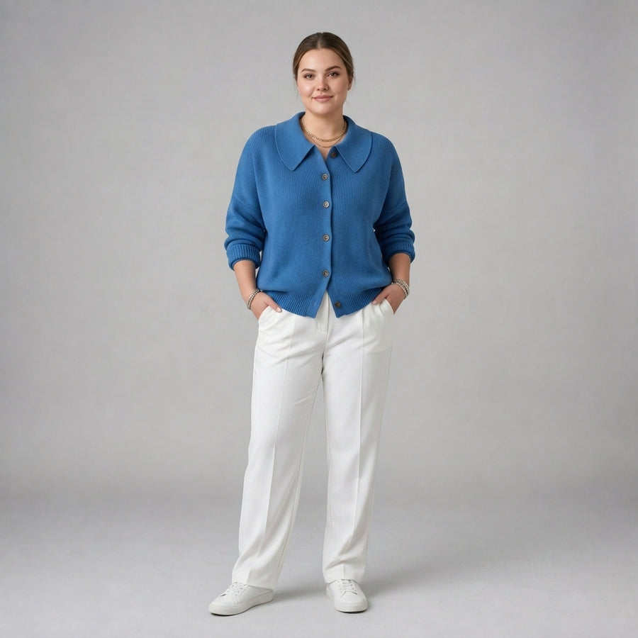Vespera | Button Collar Cardigan