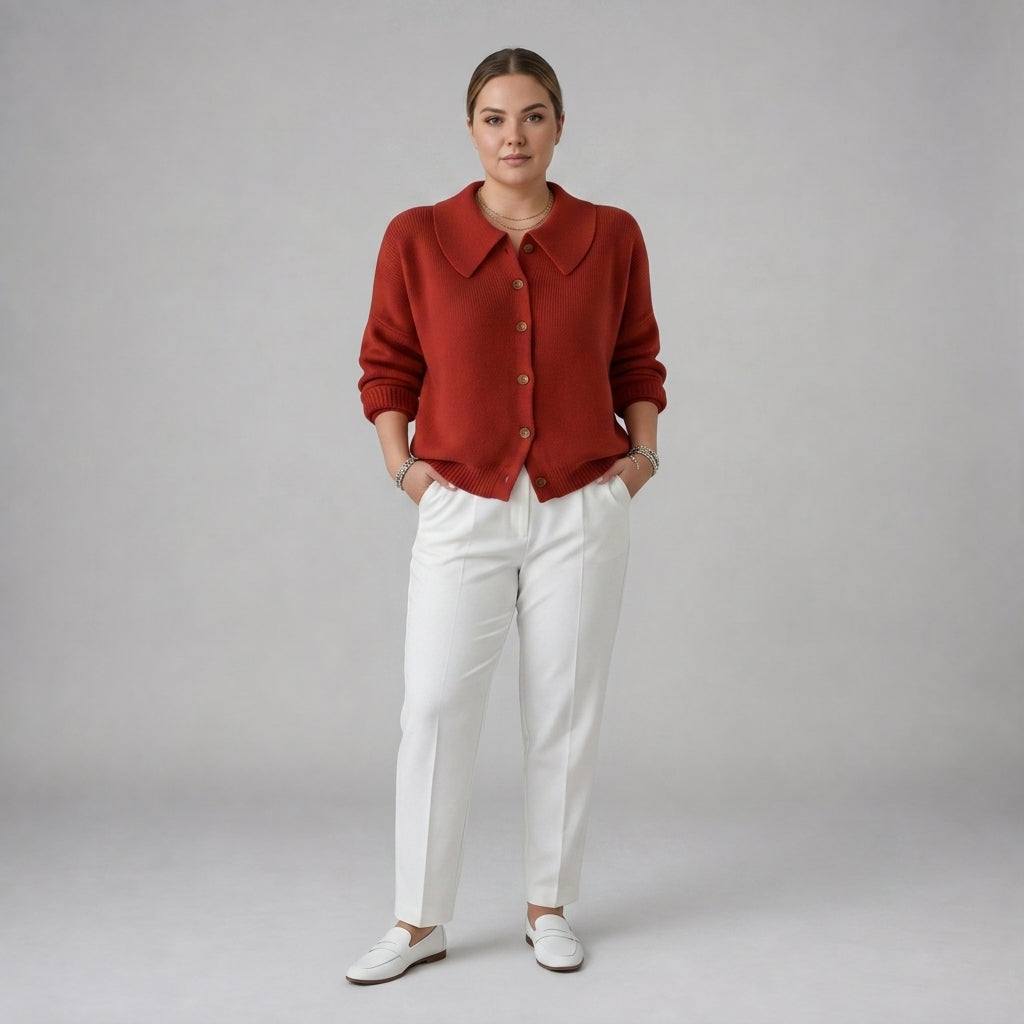 Vespera | Button Collar Cardigan