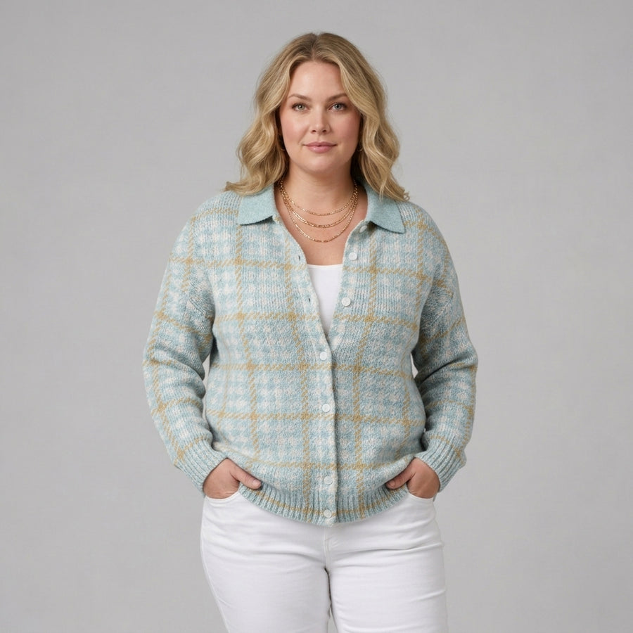 Bridget | Checked Collared Shirt