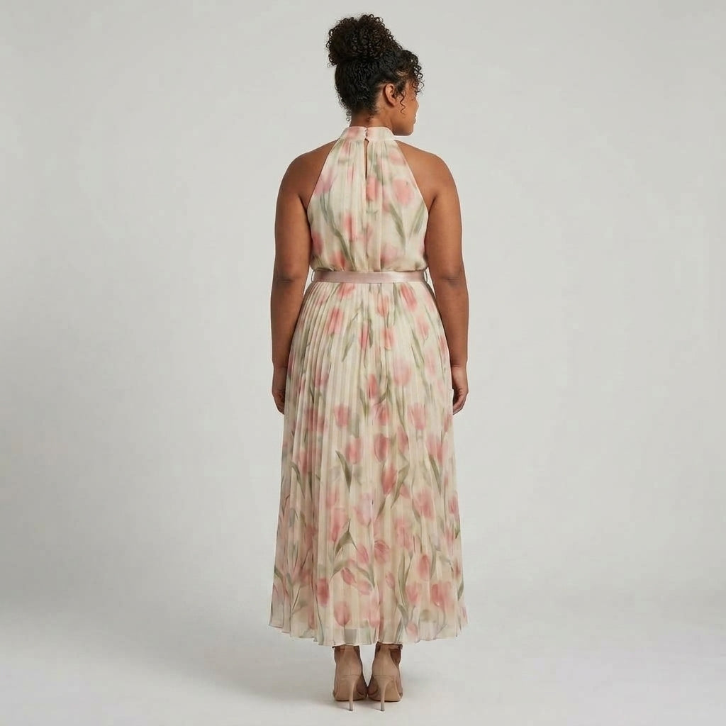 Aurelle | Floral Midi Dress