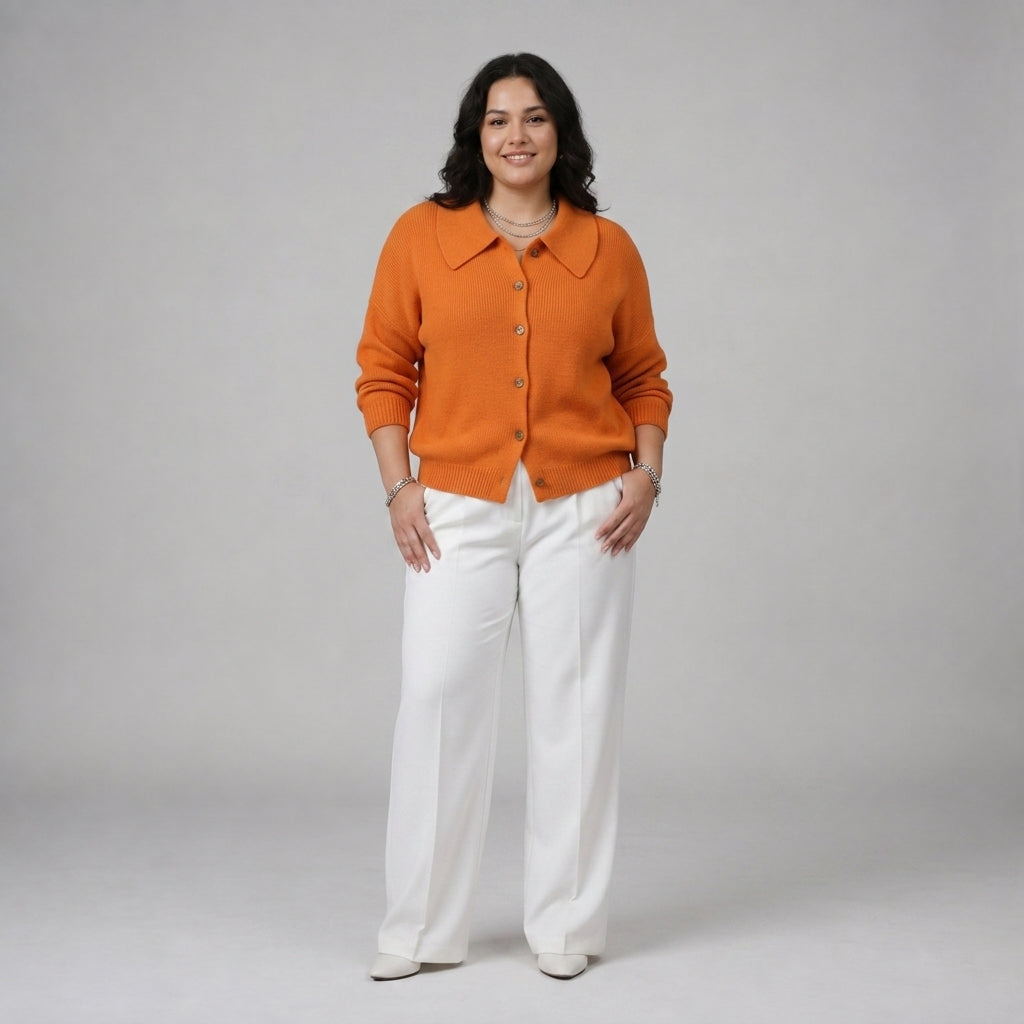 Vespera | Button Collar Cardigan