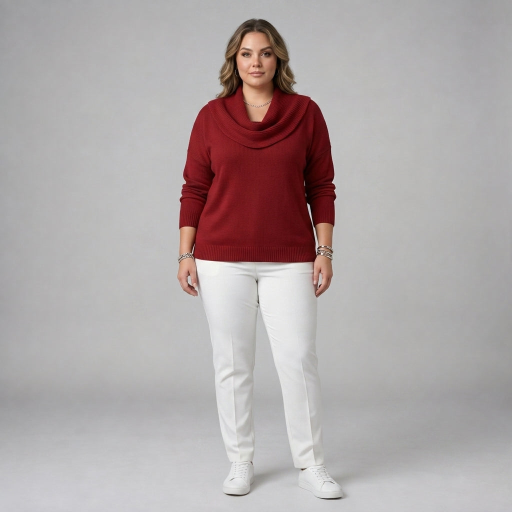 Juliette | Cowl Neck Jumper