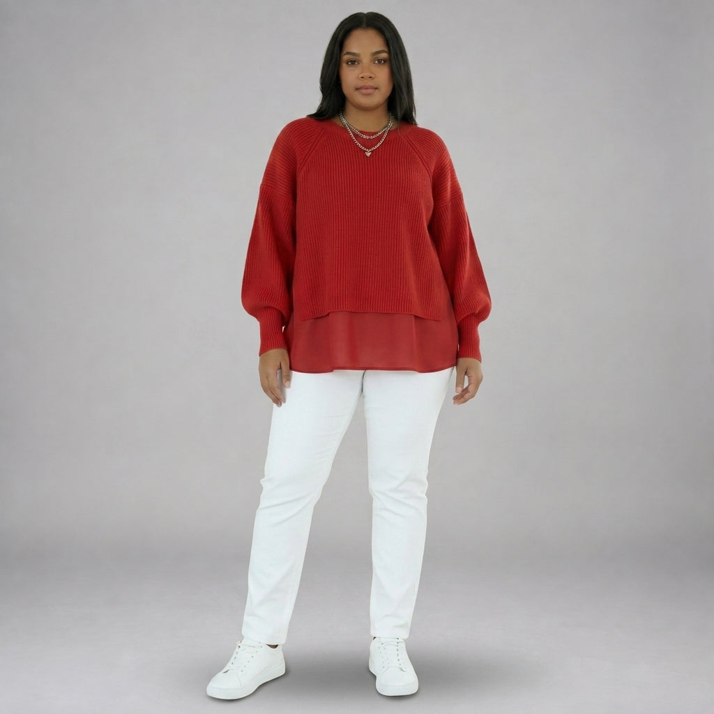 Kestlyn | Layered Look Jumper