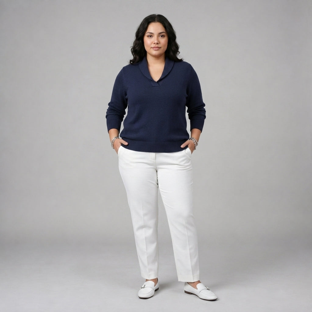 Antonine | V Neck Jumper