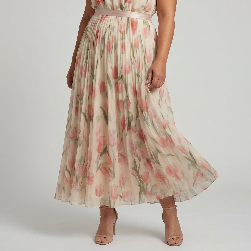 Aurelle | Floral Midi Dress