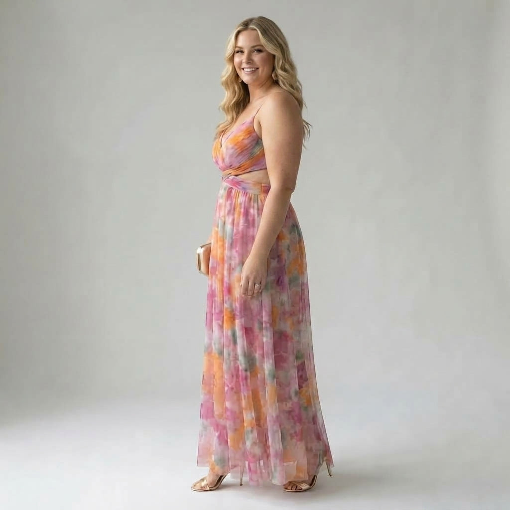 Isel | Soft Wrap Maxi Dress
