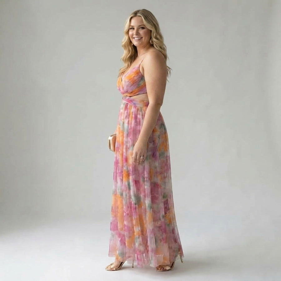 Isel | Soft Wrap Maxi Dress