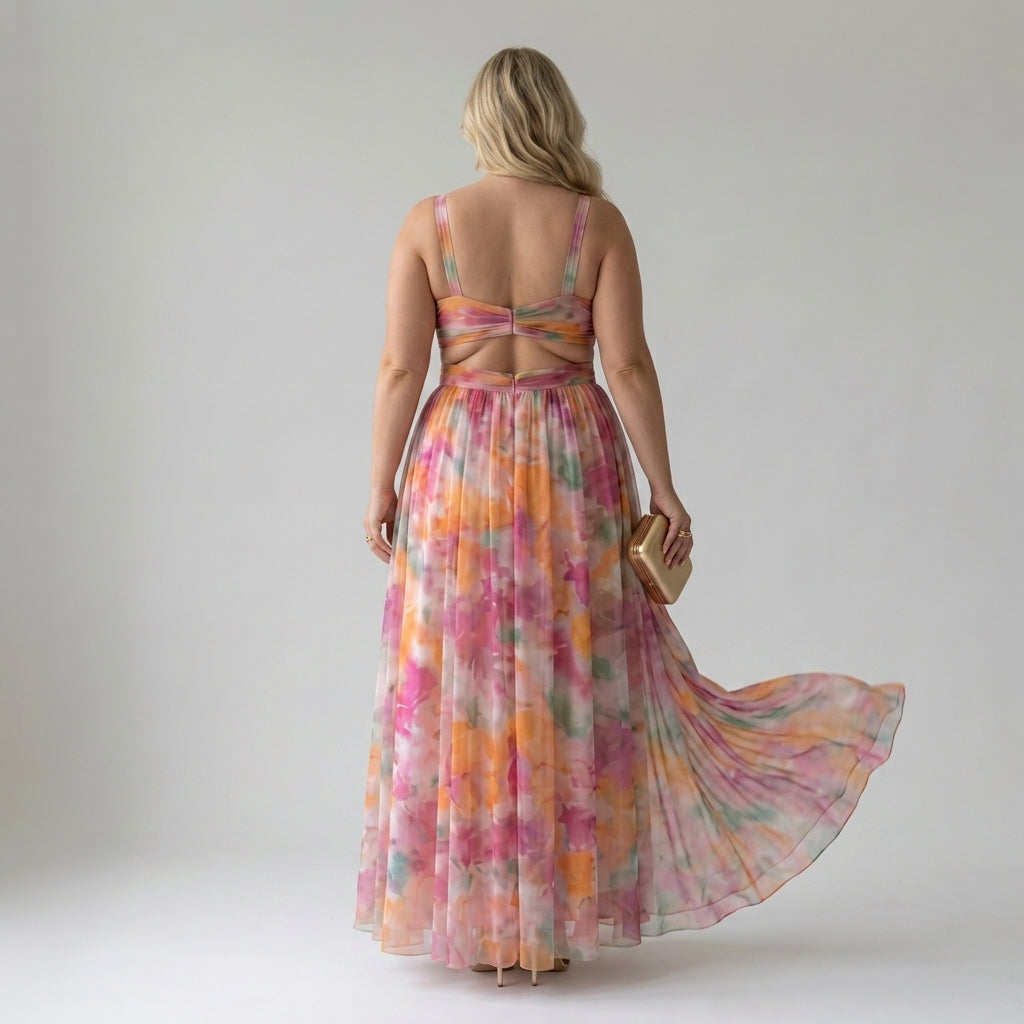 Isel | Soft Wrap Maxi Dress