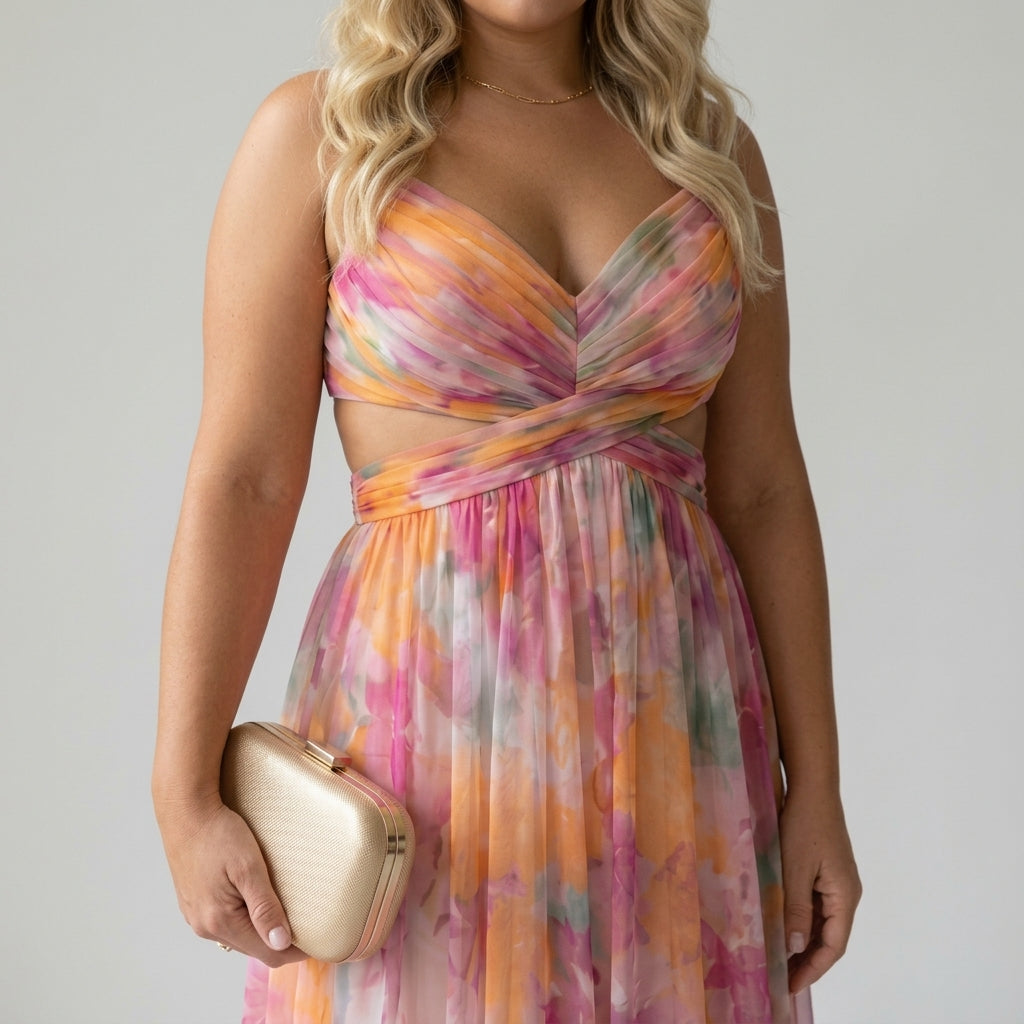 Isel | Soft Wrap Maxi Dress