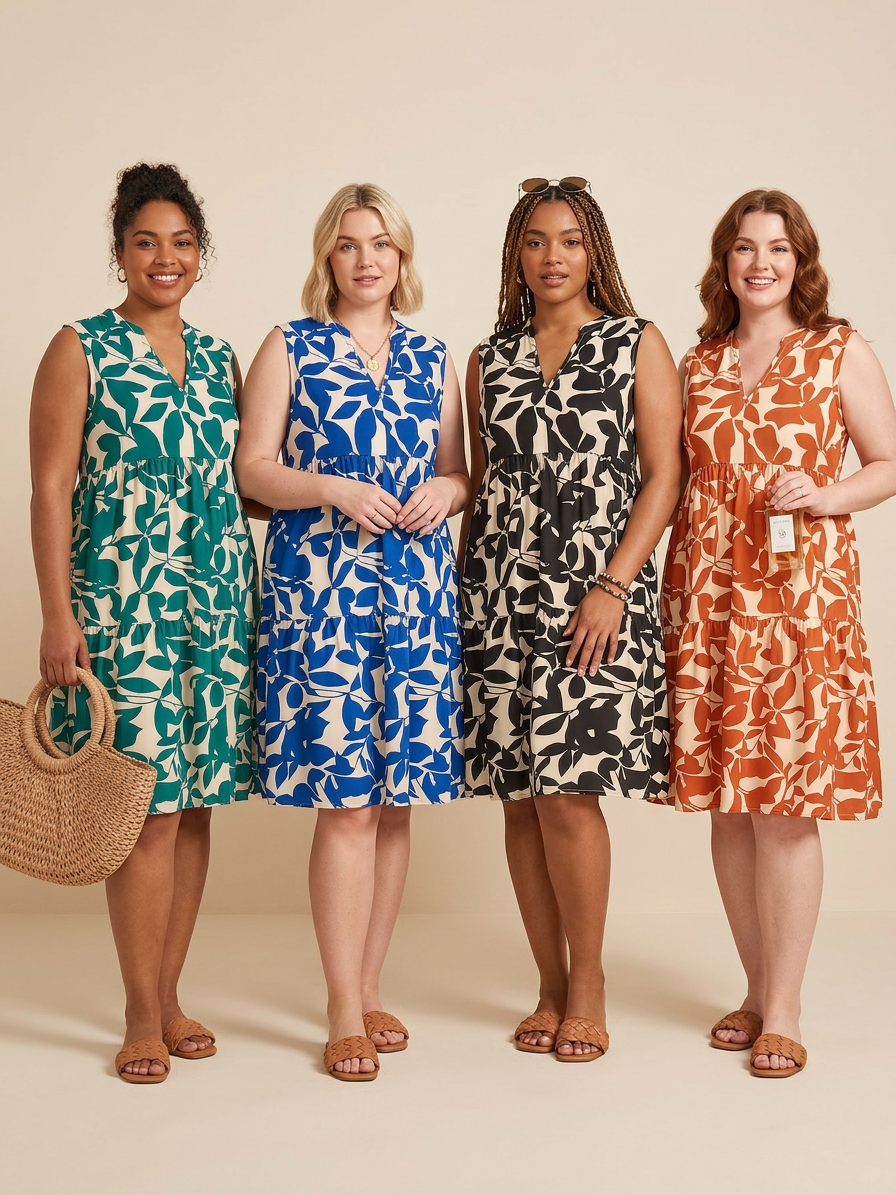Carly | Easy Summer Vacation Floral Dress